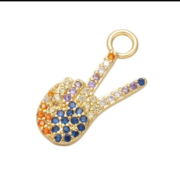 Fashion Jewelry Jewelry - Gold Peace Pendant ✌️